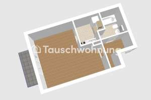 Tauschwohnung: 1 Zi. EG mit Terrasse gegen 2-3 Zi. in Mainz – Fritz-Kohl-Straße 5, 55122 Hartenberg-Münchfeld, Mainz – Vorschaubild 2