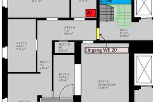 Schöne helle, moderne, zentral gelegene 4-Zimmer-Wohnung  am Münchner Westkreuz - POZ – Die vollständige Adresse der Immobilie erhältst du vom Anbieter., 81243 Aubing-Süd, München – Vorschaubild 2