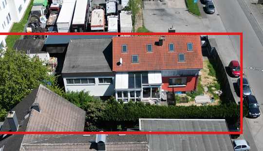 Bild von Wohn- und Geschäftshaus mit über 450 m² und ca.1000 m² großem Grundstück! - VB