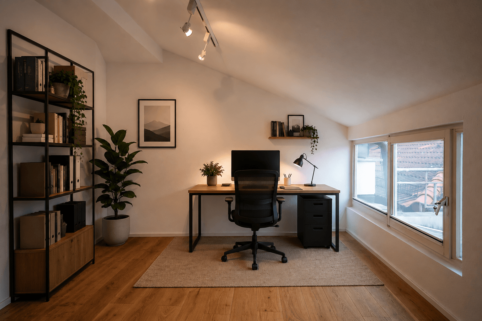 Riesige 3,5-Zimmer-Dachgeschoss-Wohnung (Fahrstuhl) mit Aussichtsterrasse in S-Möhringen - Foto 4
