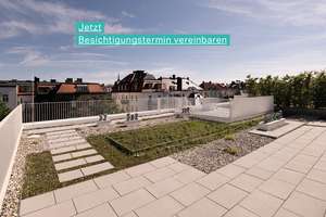 Dachterrassen-Living in VINZENT / Neuhausen: Stil, Wohnkomfort und 113 m² persönlicher Dachgarten