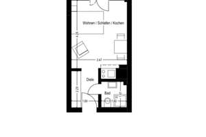 TOP  1-Zimmer-Wohnung mit großem Sonnenbalkon – Die vollständige Adresse der Immobilie erhältst du vom Anbieter., 50825 Ehrenfeld (Ortsteil), Köln – Vorschaubild 12