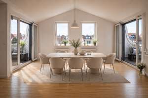Exklusive Dachresidenz im Winsviertel – stilvolles Wohnen mit zwei privaten Terrassen und Weitblick!