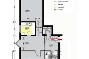Sanierte, geräumige 3-Zimmer-Wohnung in Innenstadtnähe (WE2.6)