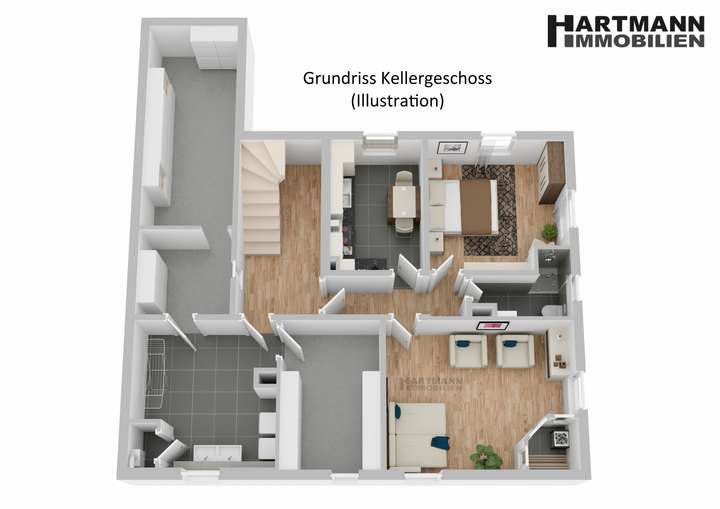Grundriss Souterrain