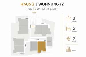 Barrierefreie 3-Zimmer-Neubauwohnung mit großem Balkon – Die vollständige Adresse der Immobilie erhältst du vom Anbieter., 79423 Heitersheim – Vorschaubild 11