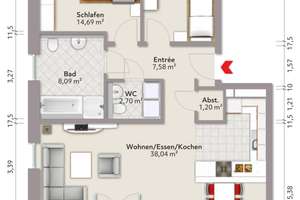 HAFENLOFT - Exklusive Erdgeschoss Wohnung mit Garten an der Marina  – Die vollständige Adresse der Immobilie erhältst du vom Anbieter., 45889 Bismarck, Gelsenkirchen – Vorschaubild 14