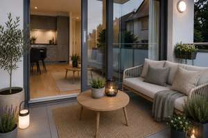 Barrierefreie, moderne 2 Zimmer Mietwohnung in 70469 Stuttgart – Die vollständige Adresse der Immobilie erhältst du vom Anbieter., 70469 Feuerbach-Mitte, Stuttgart – Vorschaubild 5