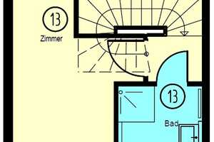 Balkon • Chemnitz • Tageslichtbad • 2-Raum Wohnung • offner Wohn-und Essbereich • zur Miete – Chemnitz – Vorschaubild 4