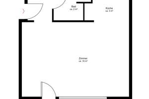 Attraktive 1-Zimmer-Wohnung in hervorragender Lage – frisch saniert und sofort bezugsbereit – Die vollständige Adresse der Immobilie erhältst du vom Anbieter., 20257 Eimsbüttel (Ortsteil), Hamburg – Vorschaubild 6