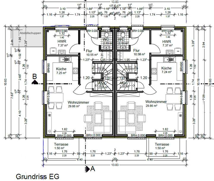 Grundriss Erdgeschoss