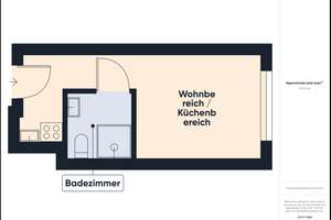 DIE ZIMMEREI | Ab Juli: Möbliertes all-inclusive Apartment: flexibel durch U-Bahn-Nähe | Basic Bude – Resi-Huber-Platz 1, 81371 Sendlinger Feld, München – Vorschaubild 11