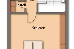 Schönes Wohnen in Top-Lage!
Klasse 2-Zimmer-Wohnung über 2 Etagen!
 Nürnberg - Mögeldorf – Die vollständige Adresse der Immobilie erhältst du vom Anbieter., 90482 Mögeldorf, Nürnberg – Vorschaubild 15
