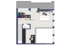 Exklusive 3-Raum-Galerie-Wohnung mit Terrasse und EBK – Fraubronnstraße 34, 70599 Plieningen (Ortsteil), Stuttgart – Vorschaubild 12