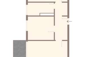 Kapitalanlage: Vermietete 2-Zimmer-Wohnung zu verkaufen – Donndorfer Straße 93, 95445 Meyernberg, Bayreuth – Vorschaubild 3