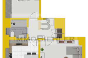 Modernisiert & bezugsfrei ab Herbst: 2-Zimmer-Wohnung in Longerich – 50737 Longerich, Köln – Vorschaubild 5