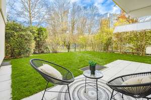 Frisch sanierte & moderne - 2 Zi. Gartenwohnung in Bogenhausen/Oberföhring – Einziehen & entspannen!