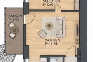 Zwei hochwertige 2-Raum-Wohnungen in exklusiver Lage in Magdeburg-Stadtfeld Ost – 39108 Stadtfeld Ost, Magdeburg – Vorschaubild 8