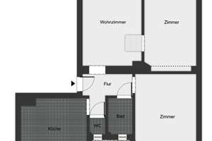3 Zimmer Altbauwohnung in Nippes mit Garage ohne Makler – Neusser Strasse 454,, 50733 Weidenpesch, Köln – Vorschaubild 14