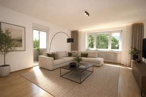 Zentral gelegene Drei-Zimmer-Wohnung mit zwei Balkonen