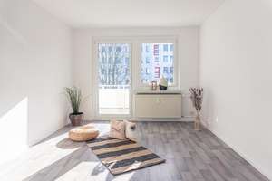 3-Raum-Wohnung mit Balkon in grüner Wohnlage