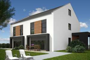 Moderne, energieeffiziente  Doppelhaushälfte mit schönem Garten, noch individuell umplanbar – Die vollständige Adresse der Immobilie erhältst du vom Anbieter., 53117 Buschdorf, Bonn – Vorschaubild 2