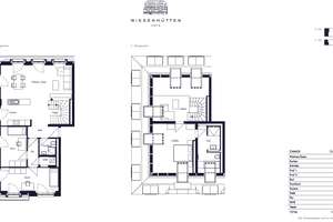 Maisonette mit Galerie & Main-Blick: WIESENHÜTTENHÖFE am Mainufer – 60329 Gutleutviertel, Frankfurt am Main – Vorschaubild 17