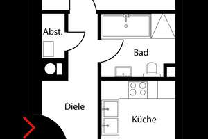 Charmante 2-Zimmer-Wohnung mit Loggia nahe dem Brosepark – Die vollständige Adresse der Immobilie erhältst du vom Anbieter., 13156 Niederschönhausen, Berlin – Vorschaubild 12