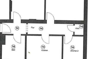 Helle, einfache 3-Raum-Wohnung mit Balkon, Tageslichtbad, Wanne und Abstellraum. Stellplatz möglich – Fichtestraße 16, 39112 Sudenburg, Magdeburg – Vorschaubild 25