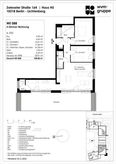 Zwieseler Straße 164-H5-WE088-