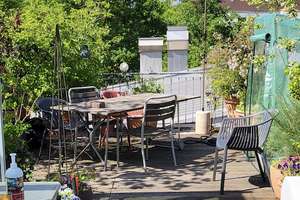 Bestes Haidhausen: Traumhafte Dachterrasse mit Rundumblick