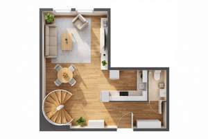 Erstbezug: modern renovierte Maisonette mit Balkon, EBK & Möblierung – Die vollständige Adresse der Immobilie erhältst du vom Anbieter., 4155 Gohlis-Süd, Leipzig – Vorschaubild 17