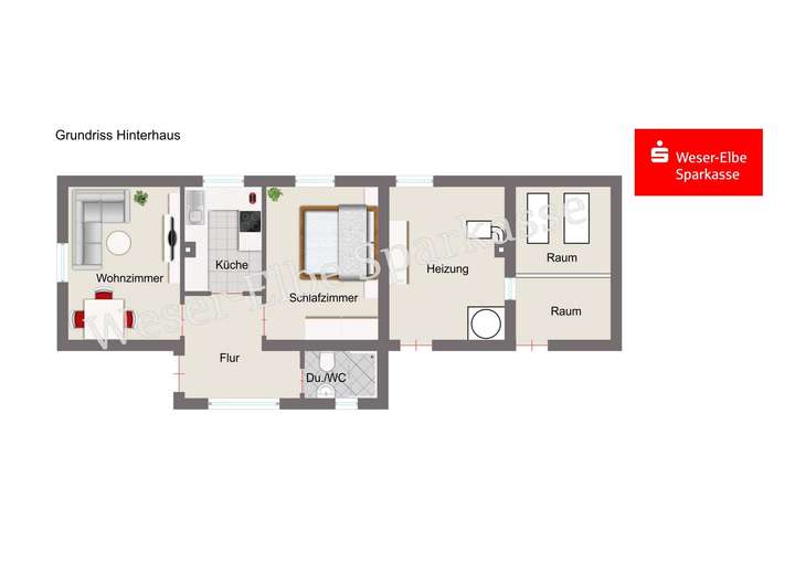 Grundriss Hinterhaus