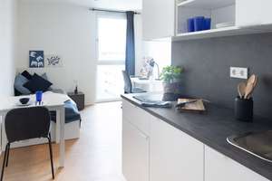 Teilmöbliertes Einzelapartment direkt am CARL in Aachen-West - KEIN WG-Zimmer! – Geschwister Scholl Straße 17, 52072 Ponttor, Aachen – Vorschaubild 2
