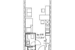 Modernes 1-Zimmer-Neubau-Apartment | Westausrichtung | Voll möbliert – Tunnelstraße 94, 86156 Kriegshaber, Augsburg – Vorschaubild 13