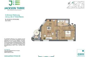 Moderne 2-Zimmer-Wohnung in Mannheim-Käfertal – Franklin-D.-Roosevelt-Straße 9, 68309 Käfertal, Mannheim – Vorschaubild 11