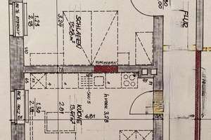Geräumige zwei Zimmer  in ruhiger Grünlage - Wohnküche, Bad u. Gä.-WC – Chamissostraße 4, 30165 Hainholz, Hannover – Vorschaubild 3