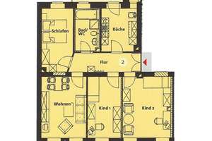 ***GEMÜTLICHE 4 Zi- WOHNUNG MIT BALKON - IM STADTTEIL GABLENZ*** – Die vollständige Adresse der Immobilie erhältst du vom Anbieter., 9127 Gablenz, Chemnitz – Vorschaubild 13