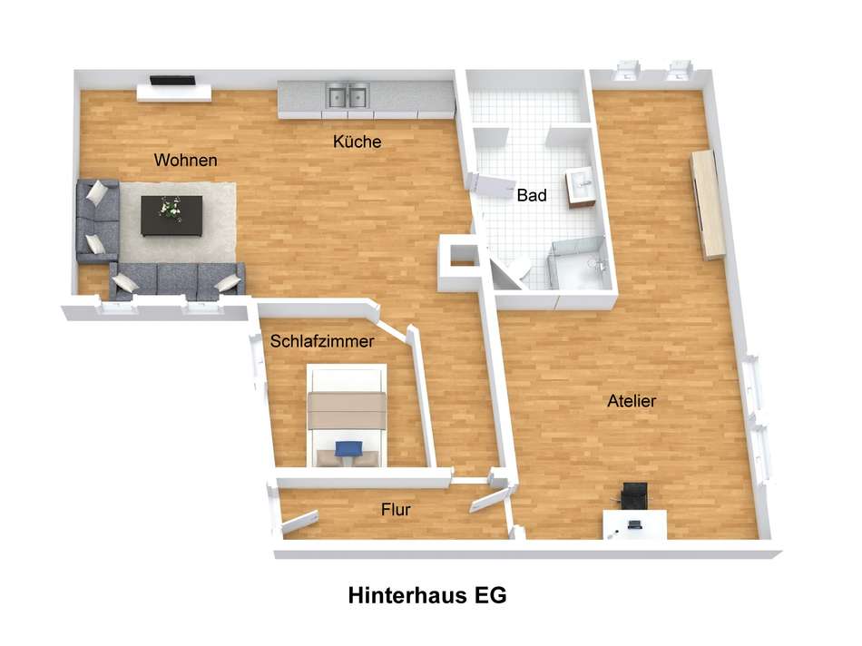 Hinterhaus EG