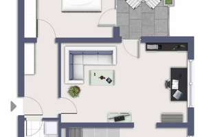 Hochwertig modernisierte 2,5-Zimmer-Wohnung mit Sonnenbalkon, Aufzug & Tiefgaragenstellplatz in Köln