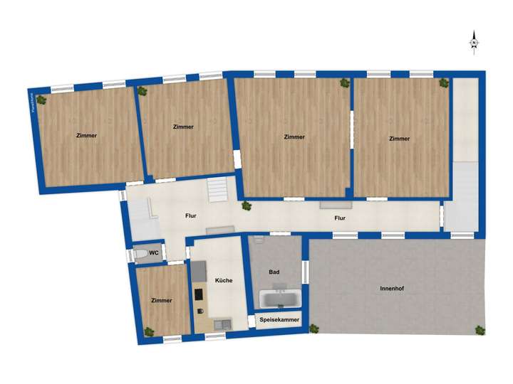 Grundriss Obergeschoss