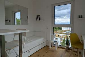 Stilvoll möbliertes Studentenapartment | Uni/OTH, 8. Etage, Fernblick – Otto-Hahn-Straße 40, 93053 Galgenberg, Regensburg – Vorschaubild 7