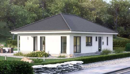 Bild von Moderner ansehnlicher Bungalow mit Grundstück