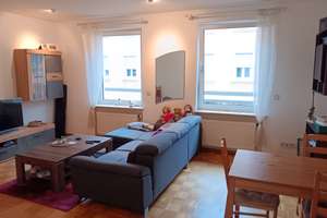 3 Zimmer Wohnung mit großem Balkon in der City