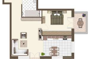 Wunderschöne Neubauwohnung 2-Zimmer - Innenstadt-Ost! – 44141 Westfalendamm, Dortmund – Vorschaubild 18