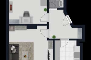 Bezugsfreie 2-Zimmer-Wohnung mit Balkon! Berlin-Lichtenrade – Die vollständige Adresse der Immobilie erhältst du vom Anbieter., 12305 Lichtenrade, Berlin – Vorschaubild 12
