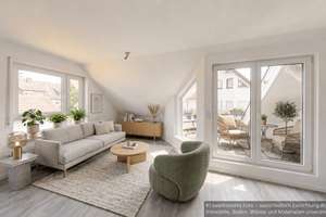 Modernisierte Maisonette mit Süd-Balkon – 3,5 Zimmer auf zwei Ebenen in Möhringen
