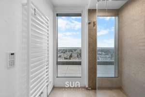 LUXURIÖS & NEUWERTIG – Vollklima, Wallbox, Weitblick, 2 Außenbereiche, hochw. EBK & Einbauschränke – 60326 Gallus, Frankfurt am Main – Vorschaubild 12