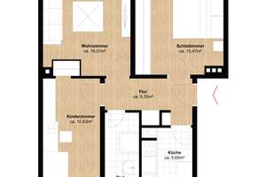 Frisch renovierte 3 Zimmerwohnung – Umfassungsweg 12, 39124 Neue Neustadt, Magdeburg – Vorschaubild 11