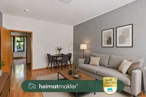 Helle 2-Zimmer Wohnung mit Einbauküche und Balkon mit guter Anbindung